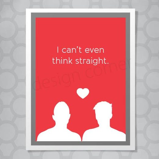 LGBTQ Couples Card LGBTQ Valentines Card Custom Valentines Card Pride Valentines Card Custom LGBT Pride Flag Valentines Card